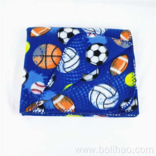 Wholesale Price Customized Size and Logos Fleece Blanket Polar Picnic Fleece Blanket